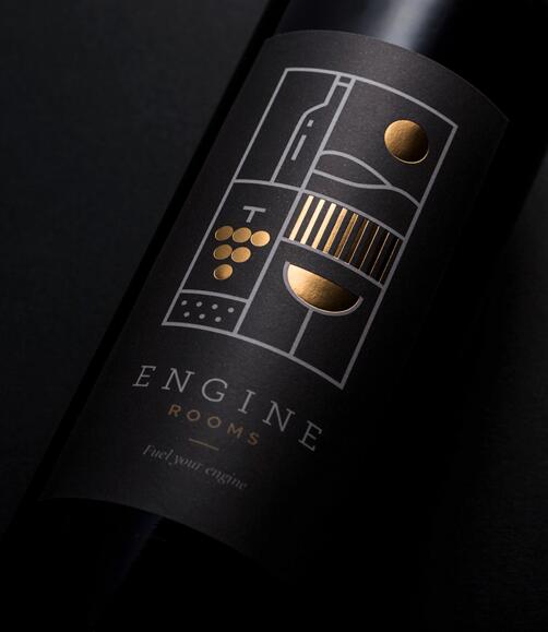 Enginerooms个性红酒酒标设计作品
